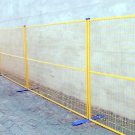 Temporary Fencing Yellow