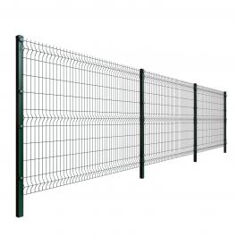 3D Curved welded wire mesh Fencing